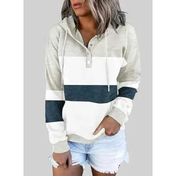 Dokotoo Women’s Stylish Sweatshirt with Pockets