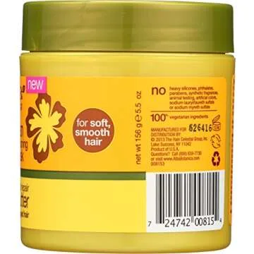 Alba Botanica Cocoa Butter Hair Mask - Deep Conditioning