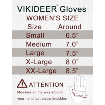 VIKIDEER Warm Elegant Long Leather Gloves for Women