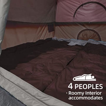 Waterproof CAMEL CROWN Camping Tent for 2-6 People