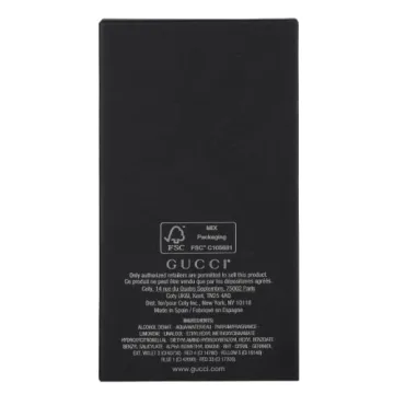 Gucci Guilty Eau De Toilette Men 3.0 Oz Woody Fragrance