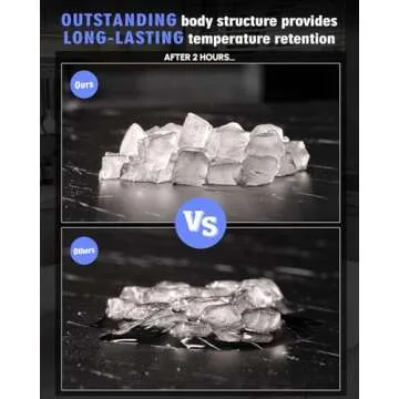 Maksone Nugget Ice Maker - Quick and High Capacity Ice