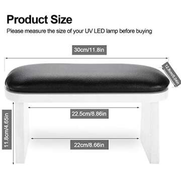 Kalolary Nail Arm Rest for Comfortable Manicure Sessions