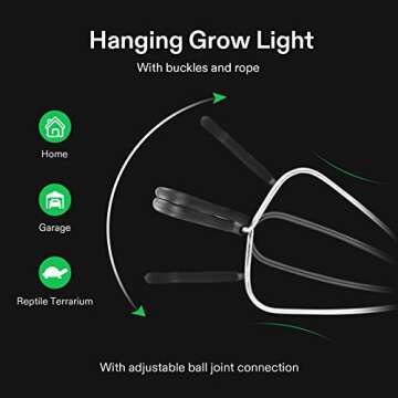 VIVOSUN Clamp Lamp Light with Detachable 8.5 Inch Aluminum Reflector up to 150 Watt E26 Socket (No Bulb Included), 6 Feet Cord, UL Listed, Pack of 2