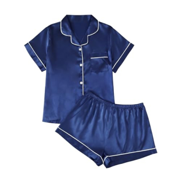 LILLUSORY Silk Satin Pajama Set for Ultimate Comfort and Style