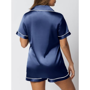 Luxury LILLUSORY Silk Satin Pajama Set for Women