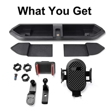 Enhanced Jeep Wrangler & Gladiator Phone Holder
