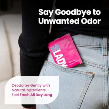 Lady Parts Feminine Wipes - Flushable Intimate Care Wipes