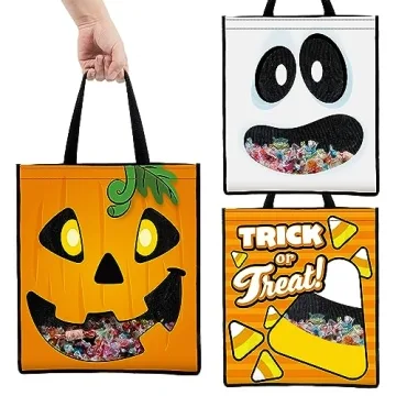 Spooky Fun JOYIN Halloween Tote Bags for Kids