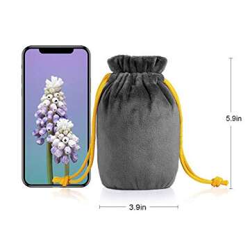 MRSGUO Inflatable Travel Pillow Soft Velvet Support Head, Neck and Chin in Airplanes Car and Home Washable Cover with Portable Carrying Bag