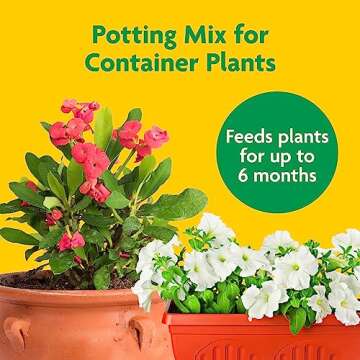 Miracle-Gro Potting Mix, For Container Plants, Flowers, Vegetables, Shrubs, Annuals, Perennials, Feeds for up to 6 Months, 1 cu. ft.