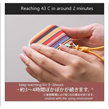 Orastone Rechargeable Hand Warmer - Fast & Stylish Heat