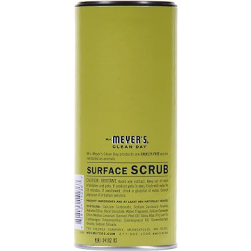 Mrs. Meyer’s Eco-Friendly Multi-Surface Scrub Cleaner, Lemon Verbena