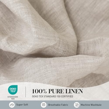 Linen Queen Sheet Set - Simple&Opulence Natural Bedding