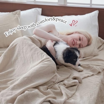 Linen Queen Sheet Set - Simple&Opulence Natural Bedding