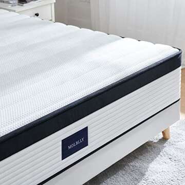 Molblly Queen Mattress for Ultimate Comfort and Support