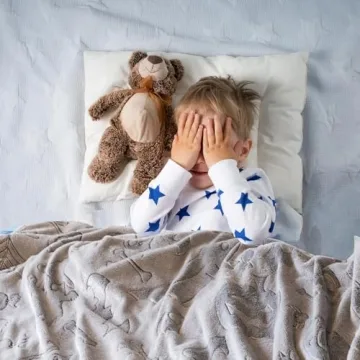 Glow in The Dark Halloween Blanket for Kids & Home