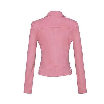 Meoguillat Brown Leather Jacket Women Y2k Faux Leather Moto Biker Short Coat Jackets Zipper Lapel Collar PU Going out Outfits