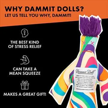 Dammit Doll - Stress Relief Gag Gift for All Occasions