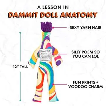 Dammit Doll - Stress Relief Gag Gift for All Occasions