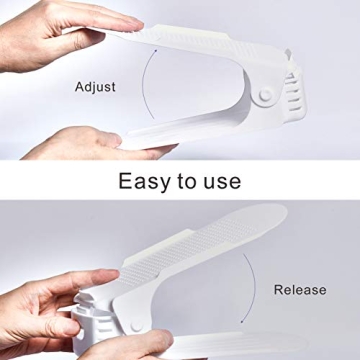 Yashong Adjustable Shoe Slots Organizer for Efficient Storage