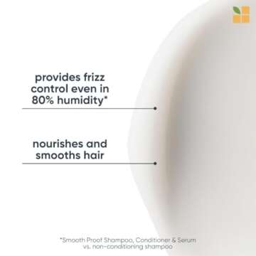 Biolage Smooth Proof Shampoo & Conditioner Set | Cleanses, Smooths & Controls Frizz | For Frizzy Hair | Paraben & Silicone-Free | Vegan​