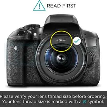 18-55mm f/3.5-5.6 Flower Camera Lens