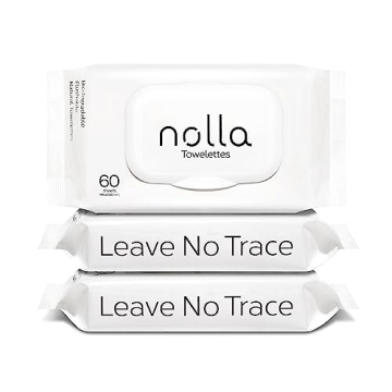 Nolla Flushable Wipes - Eco-Friendly & Soft for All Ages