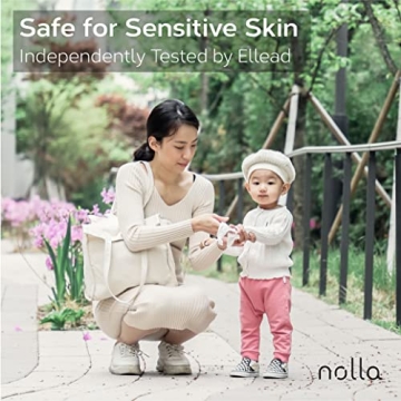 Nolla Flushable Wipes - Eco-Friendly & Soft for All Ages