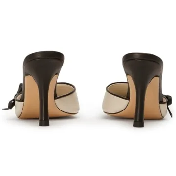 VOLEECE Bow Tie Heeled Mules for Every Occasion