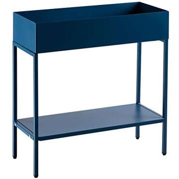 AGTEK 2-Tier Garden Planter with Ceramic Pots