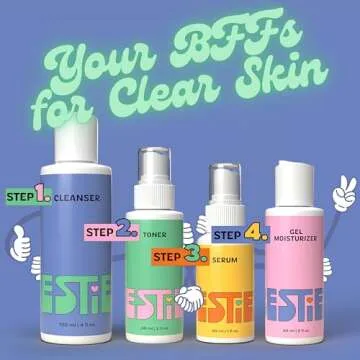 InstaNatural BESTIES Teen Skincare Kit for Healthy Skin