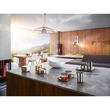 Blomus Stainless Steel Butter Dish for Elegant Dining