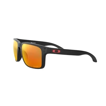 Oakley Holbrook XL Sunglasses - Matte Black & Ruby
