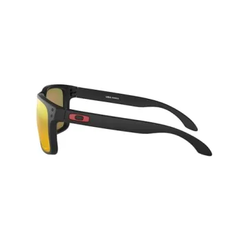 Oakley Holbrook XL Sunglasses - Matte Black & Ruby