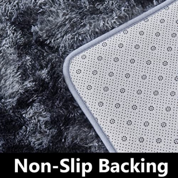 TABAYON Shag Area Rug - Ultra Soft Plush Tie-Dyed Decor