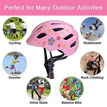 GLAF Baby Bike Helmet Toddler Helmets for 1 Year Old and up Infant Girls Boys Multi Sport Adjustable...