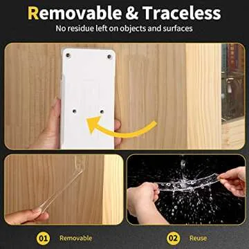 KUSUFEFI Heavy Duty Double Sided Adhesive Tape - 20FT