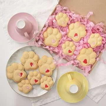 Cute Paw Cookie Cutters Set - Small & Large Sizes