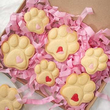 Cute Paw Cookie Cutters Set - Small & Large Sizes