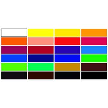 Reeves Watercolor Paint 10ml Tubes, Set of 24, Water Colour