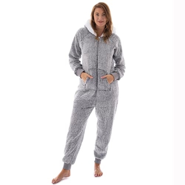 The Big Softy - Cozy Adult Onesie Pajamas, Teddy Fleece