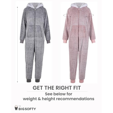 The Big Softy Adult Onesie Pajamas for Women and Teens