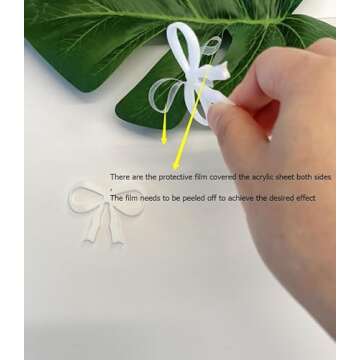 XIAOYUE Set of 20 White Bow Drink Tag,Bowknot Drink Tag for Wedding Bridal Shower Decor, Engagement ...