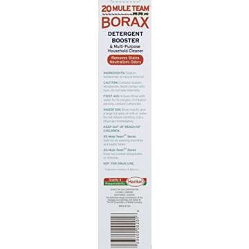 Twenty Mule Team Natural Laundry Booster & Multi-Purpose Cleaner, 65 oz.