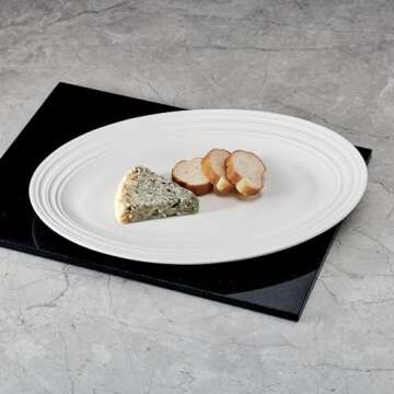 Mikasa Kamryn Vegan Bone China Oval Platter 14 Inch