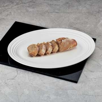 Mikasa Kamryn Vegan Bone China Oval Platter 14 Inch