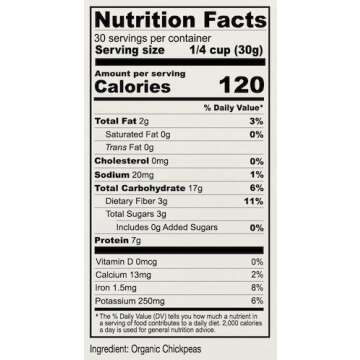 Anthony's Organic Chickpea Flour, Garbanzo Bean Flour, 2 lb, Gluten Free, Non GMO