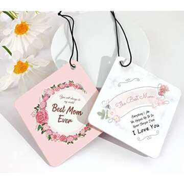 3PCS Mama Air Fresheners Mom Car Fresheners New Car Gift Best Mom Ever Gift for Birthday/Mothers Day/Christmas