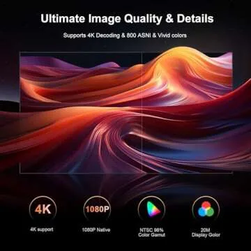 4K Projector with Netflix & Smart Features | Jimveo E28